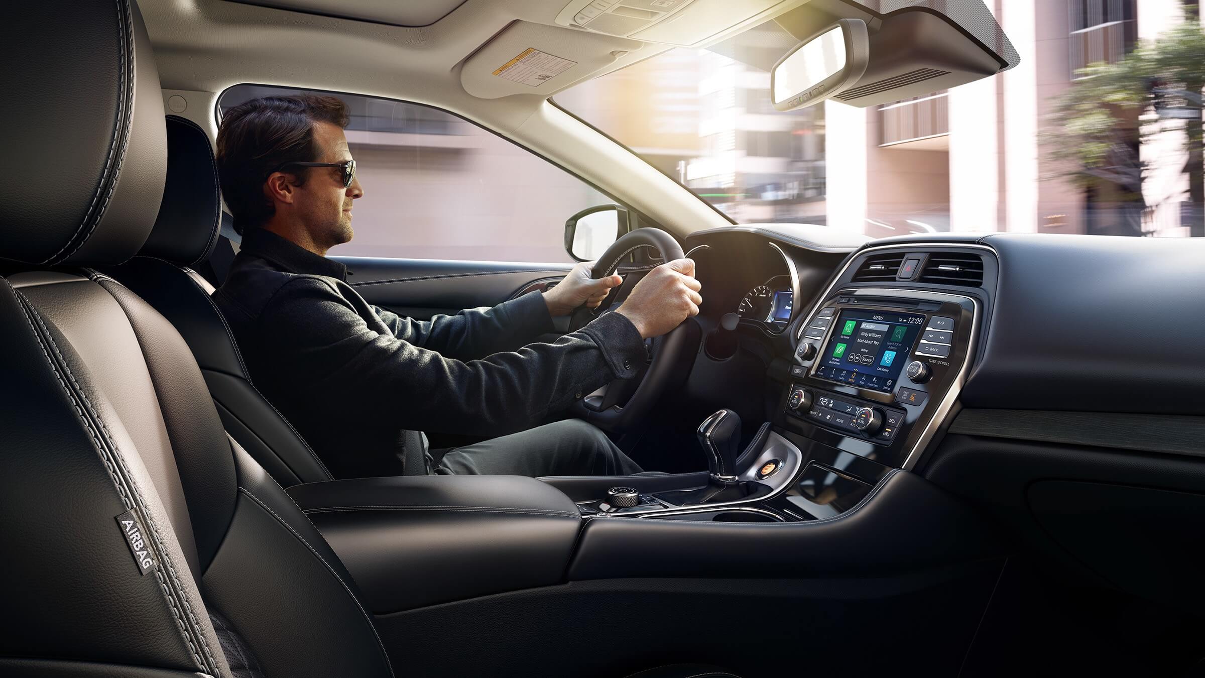 2019 Nissan Maxima driver's cockpit