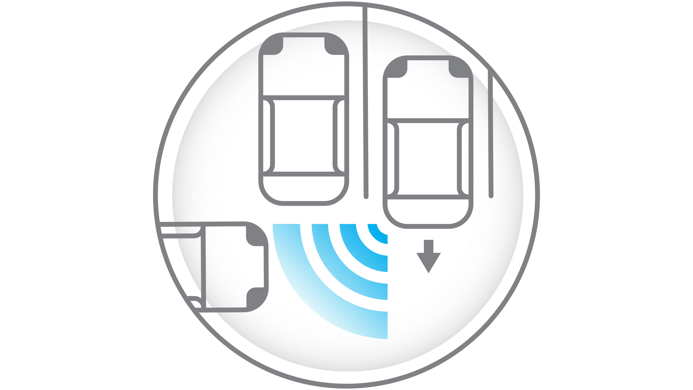 Rear Cross Traffic Alert Icon