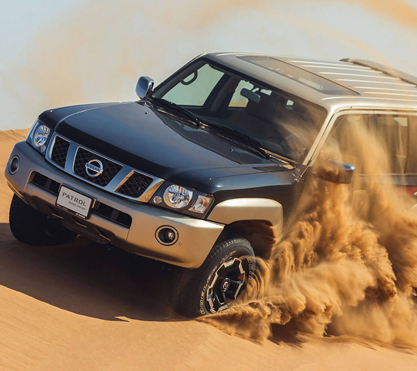 Dominating Front Grille