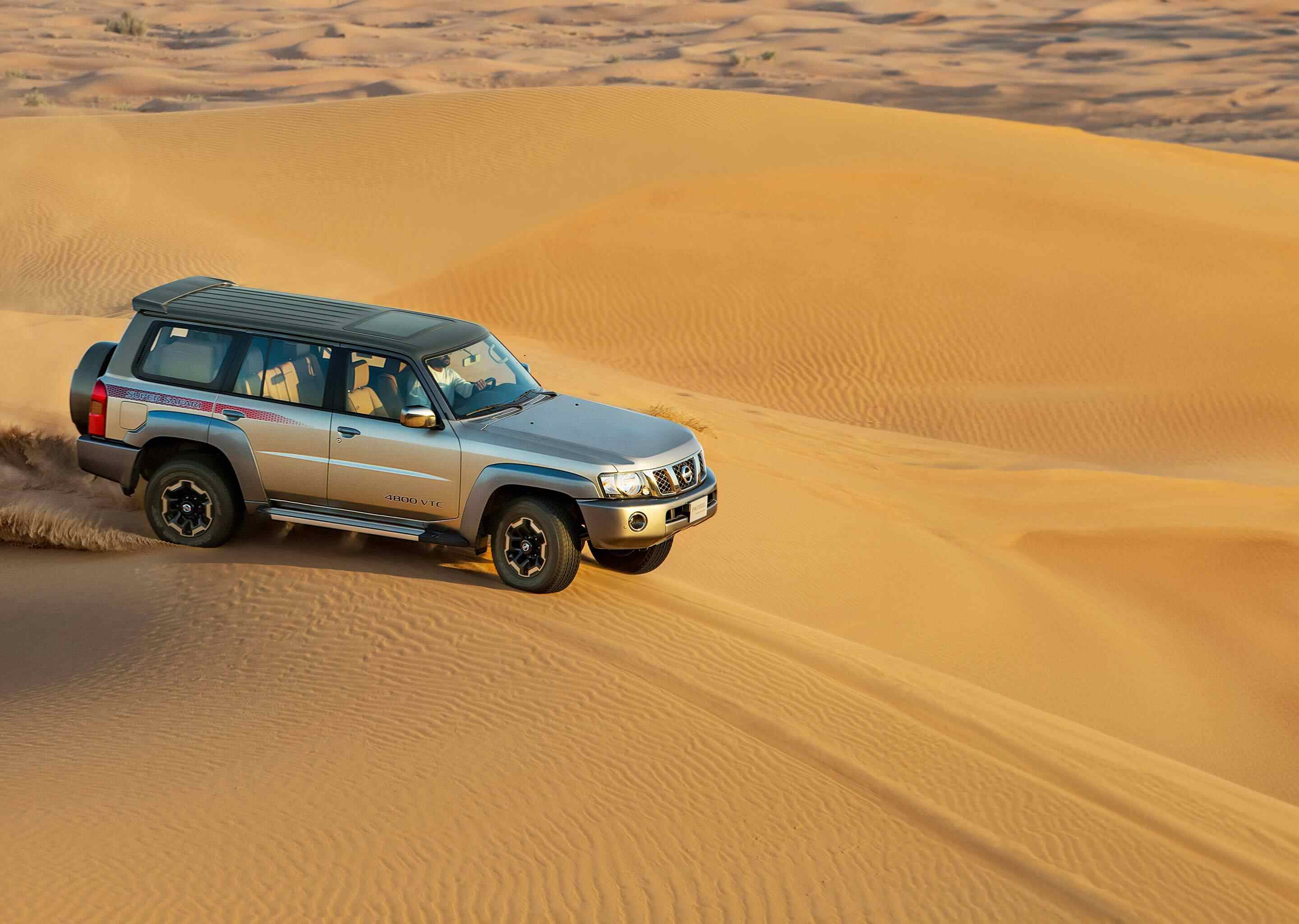 Patrol Safari in the desert