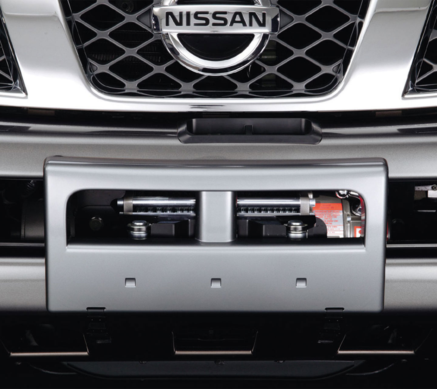Dominating Front Grille