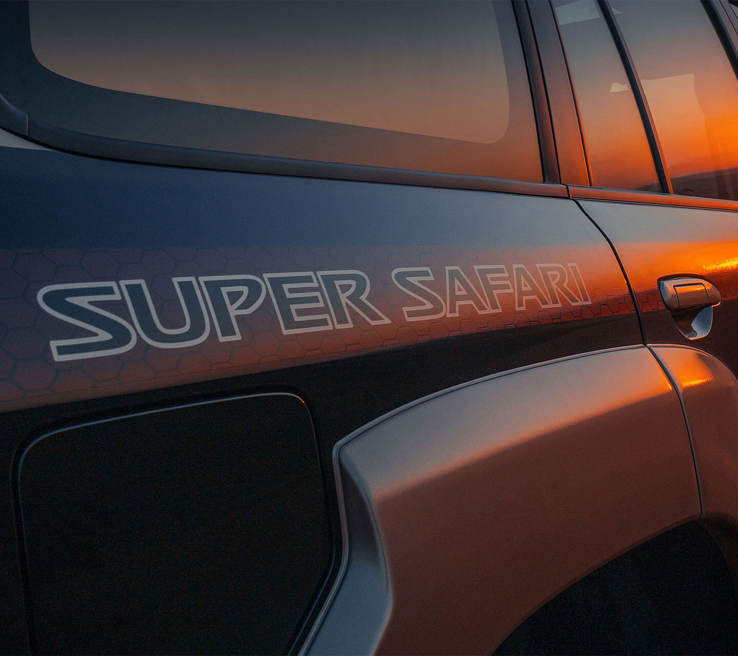 Dominating Front Grille
