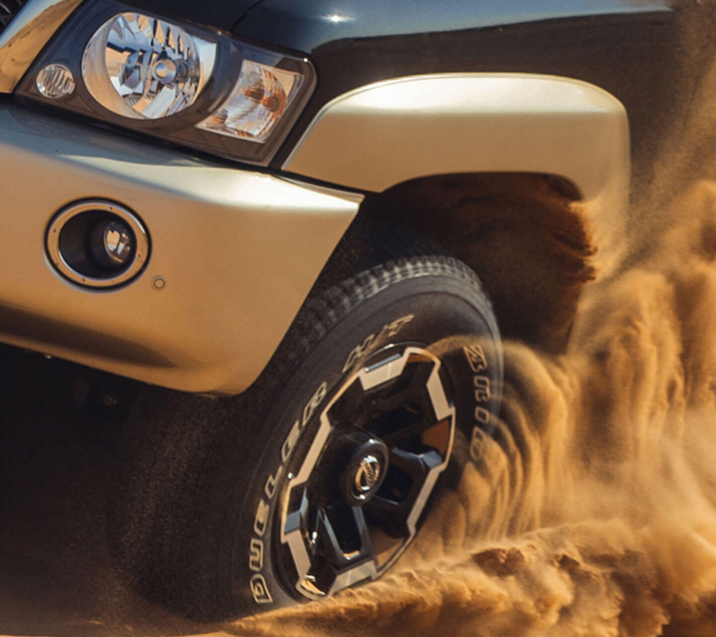 Dominating Front Grille