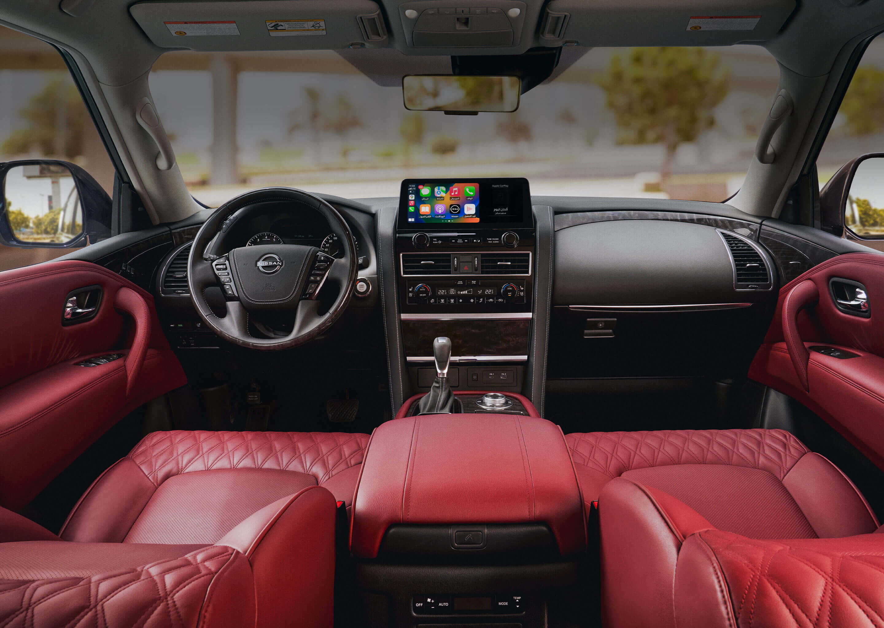 Nissan Patrol interior