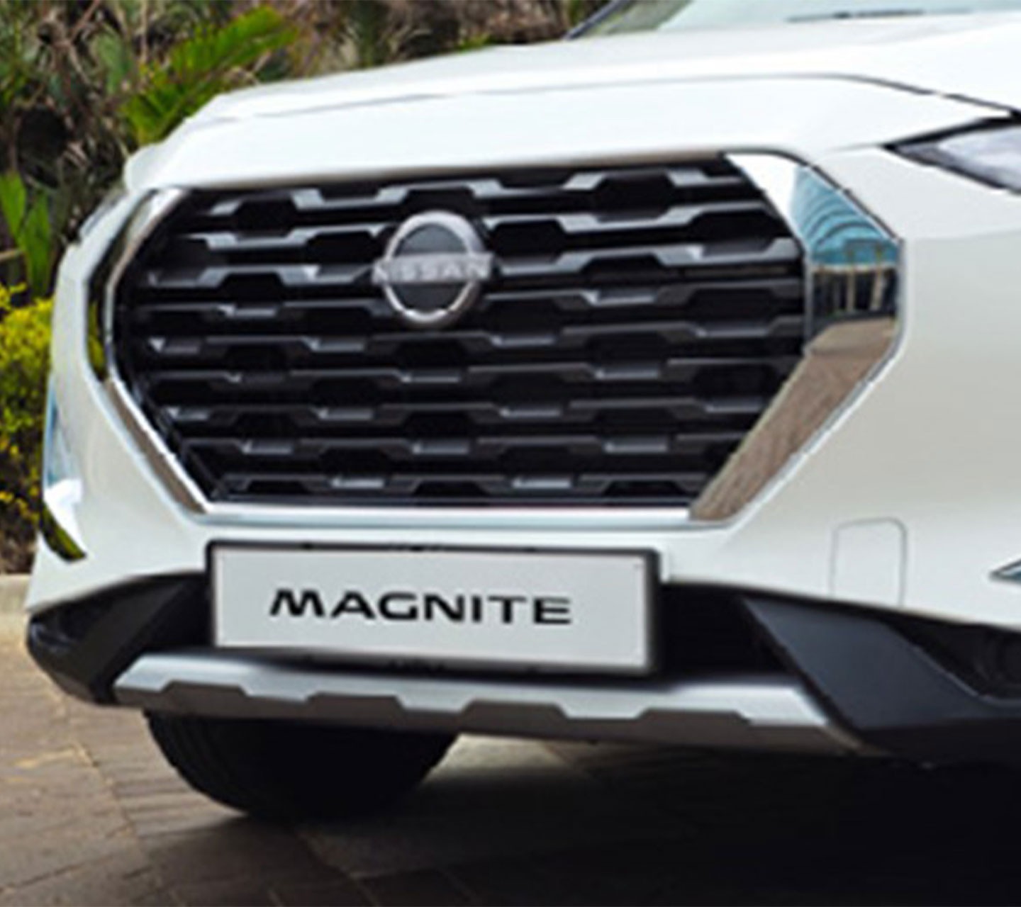 Dominating Front Grille